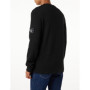 Pull-over à Manches Longues Calvin Klein Jeans en Tricot Noir