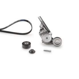 Kit de courroies trapézoïdales GATES K046PK1660 en caoutchouc