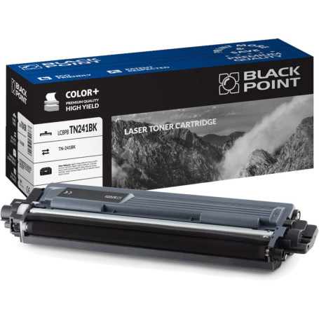 Cartouche de Toner Noir BLACK POINT pour Brother MFC et HL - Haute Capacité