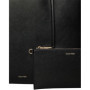 Calvin Klein Sac Cabas Femme avec Pochette Amovible - Noir Élégant