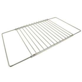 Grille Universelle Extensible en Métal Argenté pour Four