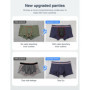 Lot de 3 Boxers Lavables pour Incontinence Légère - Taille M - Bleu