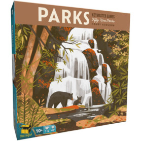Matagot Parks - Jeu de Plateau Édition Française pour Aventure en Nature