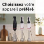 Mixeur Plongeant Bosch ErgoMaster Série 4 - 800 Watts, Accessoires Inclus