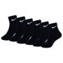 Chaussettes Nike Bébé Fille 6 Pack Noires 4-5 ans