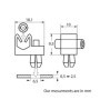 Agrafes de Fixation pour Faisceaux Électriques - Sachet de 20 - Restagraf