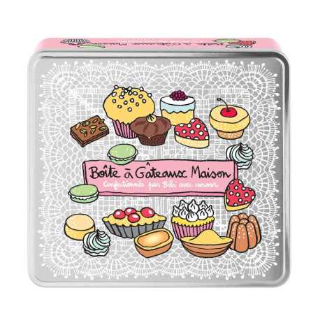 Boîte à Gâteaux en Métal DLP - Élégance et Praticité