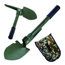 Pelle Pliante Multifonctionnelle PARENCE avec Étui - Outils de Jardinage et Camping