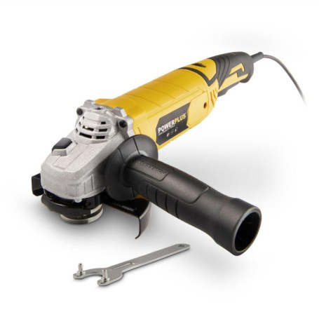 Meuleuse d'Angle Électrique POWERPLUS 1200 W - Compacte et Ergonomique