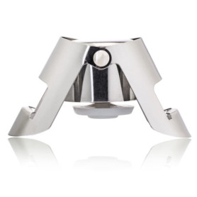 Bouchon de Champagne en Acier Q017 - Préserve les Bulles et la Fraîcheur