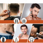 Tondeuse à Barbe 5 en 1 BarberBoss avec Écran LED et Charge USB-C