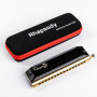 Harmonica Chromatique Professionnel East Top Rhapsody 16 Trous en Do