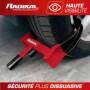 Antivol de Roue RADIKAL RK1001 - Sabot Sécurisé pour Voiture et Remorque