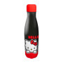 Bouteille Réutilisable Hello Kitty en Acier Inoxydable - 500 ml Noir