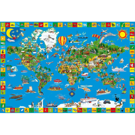 Puzzle Classique Schmidt - Ta Petite Terre - 200 Pièces Multicolores