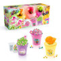 Canal Toys So Slime - Kit Créatif Fleur avec 3 Pots de Slime Parfumé