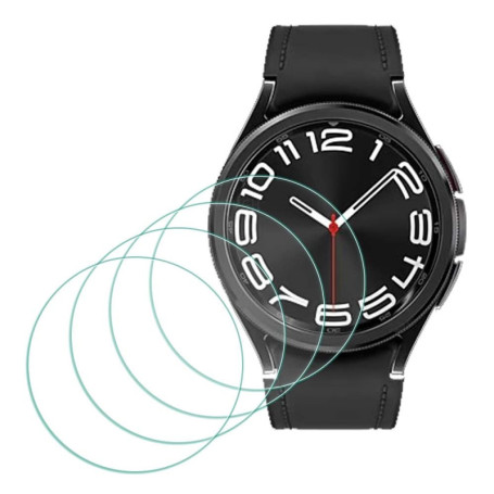 MTHGH Verre Trempé pour Samsung Galaxy Watch 6 Classic 43mm - Protection Écran Ultra Mince