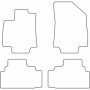 Tapis de Sol Sur Mesure AUTO-STYLE pour Kia EV3 2024