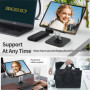 Support Tablette Réglable Windfromort - Aluminium Noir avec Rotation 360°