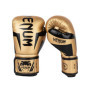 Gants de Boxe Venum Elite Or/Noir - 12 Oz pour Adultes