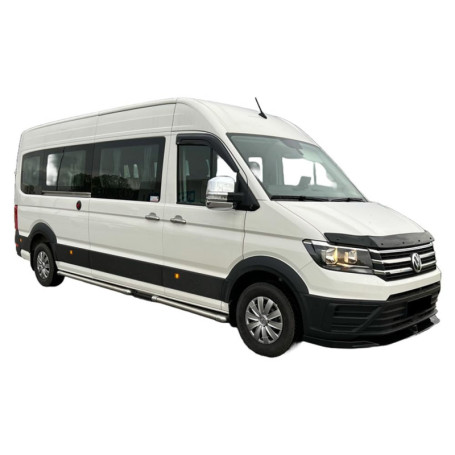 Enjoliveurs de Passage de Roue Oneway pour Volkswagen Crafter & MAN TGE - Noir Mat