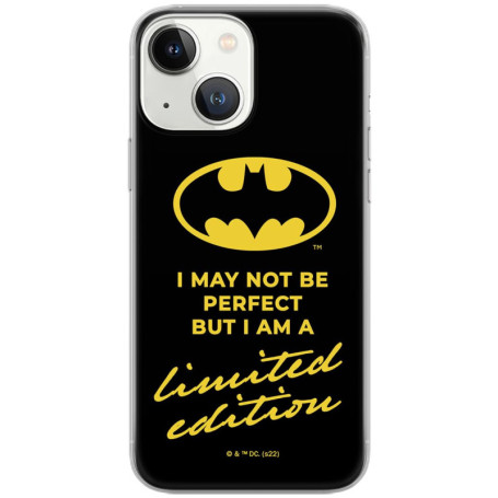 Coque iPhone 13 Mini Batman - ERT GROUP, Protection Originale et Élégante