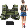 Gilet Lesté Ajustable BAGAIL pour Musculation et Yoga