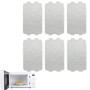 Lot de 6 Plaques Mica Universelles pour Micro-Ondes - Couvercles de Guide d'Ondes