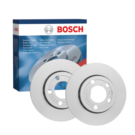 Disques de frein Bosch BD2063 - Jeu de 2 disques certifiés ECE-R90