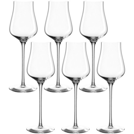 Set de 6 verres à Grappa Brunelli 210 ml - LEONARDO