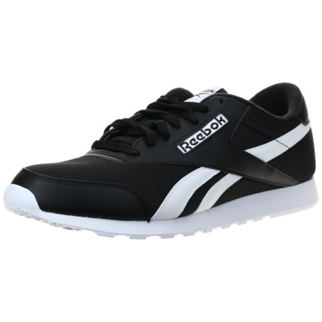 Baskets Reebok Royal Prime Run Mixte - Noir et Blanc - Taille 47 EU