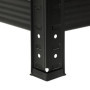 Étagère à Charge Lourde Relaxdays - 4 Niveaux en Acier Noir pour Garage et Atelier