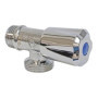 Robinet Droit Simple en Laiton Chromé - M15/21 et F20/27 - SOMATHERM FOR YOU