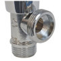 Robinet Droit Simple en Laiton Chromé - M15/21 et F20/27 - SOMATHERM FOR YOU