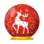 Puzzle 3D Boule de Noël Ravensburger - 54 Pièces Amusantes pour les Enfants à Partir de 6 Ans