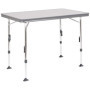 Table de jardin Crespo AL/246 - 101x65 cm - Gris
