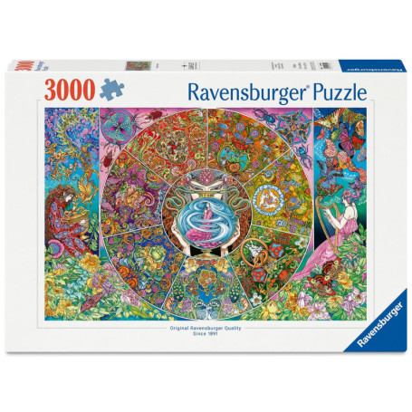 Ravensburger Puzzle 3000 pièces - L'espoir de Pandore - Détente et Évasion