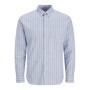 Chemise de Loisirs Ajustée JACK & JONES en Rayures Night Sky