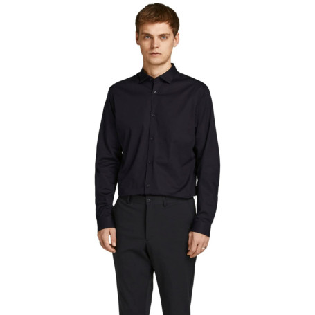 Chemise Slim Fit Noire JACK & JONES pour Homme