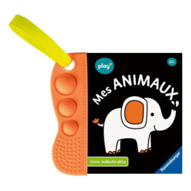 Ravensburger Livre Flip & Pop - Mes Animaux - Indéchirable et Imperméable