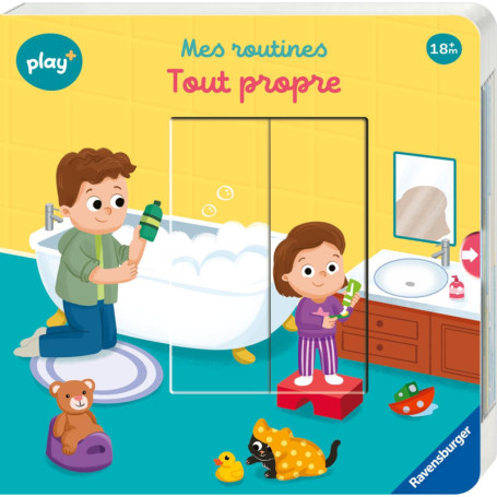 Ravensburger Play + - Livre Interactif sur l'Hygiène pour Bébé