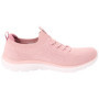 Baskets Skechers Femme Summits Top Player - Rose Tricot Extensible