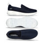 Baskets Slip-On Skechers Go Walk Joy Femme - Bleu Navy et Blanc - Taille 38 EU