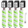 Dhoua Lot de 4 Rouleaux de Brosse Multi-Surfaces et Filtres pour Bissell CrossWave