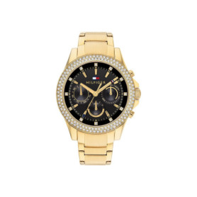 Montre Femme Tommy Hilfiger Analogique Dorée avec Chronographe