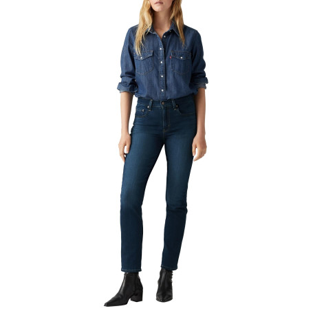 Jean Femme Levi's 724 Taille Haute Droit Blue Swell 146,03 €