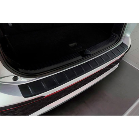 Avisa Protection de Seuil Arrière INOX Noir Mat pour Volkswagen Tayron 2024