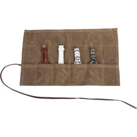 Sac de Rangement Étanche pour Montres et Accessoires - 6 Compartiments