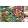 Puzzle 2000 pièces Merry Mushroom Village par Aimee Stewart - Pique-Nique Enchanté