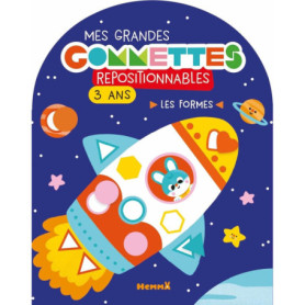 Mes Grandes Gommettes - Livre d'Activités Créatives pour Enfants